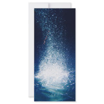 Underwater galaxy stars rack cards