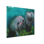 Underwater greeting gallery wrapped canvas