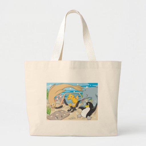 Underwater Hockey by Animals Canvas Bag