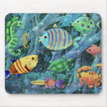 Underwater Maze mousepads