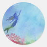 Underwater Mermaid Sticker stickers