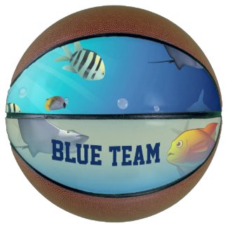 Underwater Scene Basketball