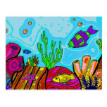 Underwater Scene Postcard