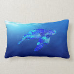 Underwater Sea Turtle Throw Pillows