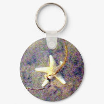 Underwater Starfish Key Chain keychains
