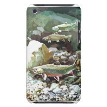 UNDERWATER TROUT SCENE iPod TOUCH CASE