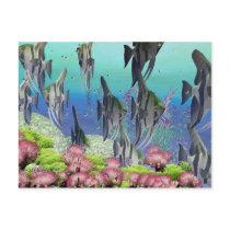 Underwater View # 6 postcards