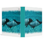 Underwater Whales Binder