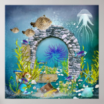 Underwater world I Posters