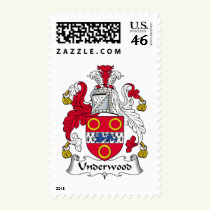 Underwood Family Crest Stamps
