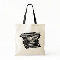 Underwood Typewriter Writer Canvas Bag