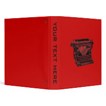 Underwood Typewriter Writer Binders
