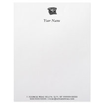 Underwood Typewriter Writer Letterhead Design