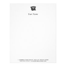 Underwood Typewriter Writer Letterhead Design