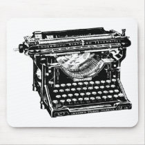 Underwood Typewriter Writer Mousepads