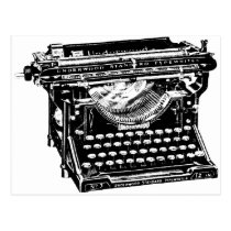 Underwood Typewriter Writer postcards