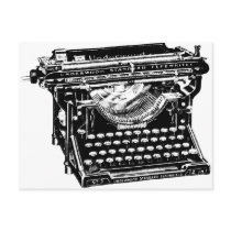 Underwood Typewriter Writer Post Card