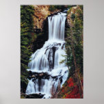 Undine Falls, Yellowstone Posters
