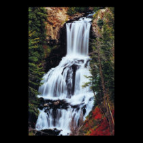 Undine Falls, Yellowstone posters