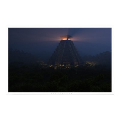 Undiscovered (Night) Print by digitalblasphemy