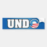 UNDO BUMPER STICKER