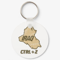 Undo Iraq Control Z keychains by Zerotees Undo Iraq Control Z keychains