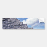 Undulating Serpent Shape Of El Castillo Bumper Sticker