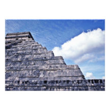 Undulating Serpent Shape Of El Castillo Personalized Invitations