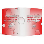 Une Belle Sœur Canada Flag Colors Pop Art binders