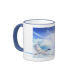 Unearthly Migration Egret in Space Mug