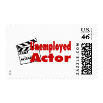 Unemployed Actor postage