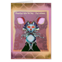 Unemployed festive tree fairy.  Good references. cards