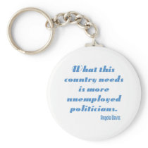 Unemployed Keychain