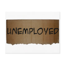 UNEMPLOYED postcards