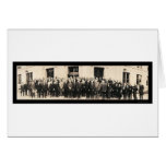 Unemployment Harding Photo 1921 Greeting Cards