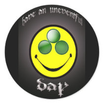 uneventful smiley sticker by wolffreeborn uneventful smiley sticker