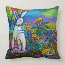 Unexpected Tea Time Pillow pillows