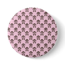Unfinished Monkeys pattern button