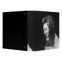Unfinished Portrait of Wolfgang Amadeus Mozart Binders