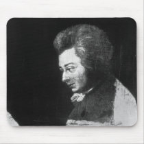 Unfinished Portrait of Wolfgang Amadeus Mozart Mousepad