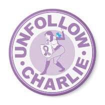 Unfollow Charlie Fridge Magnets