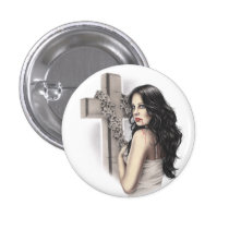 Unforgivable Sinner Vampire Button buttons