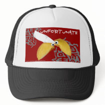 'unfortunate' fortune cookie humorous parody hat by popiconz 'unfortunate' fortune cookie humorous parody hat