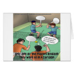 Unfunny Tennis Cartoon Funny Tees Cards Gifts Etc cards
