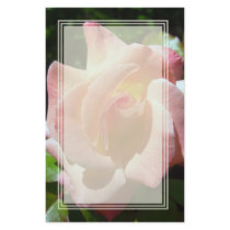 Unfurling Rose Blank Stationery by wingedturtle Unfurling Rose Blank Stationery
