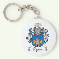 Ungaro Family Crest Keychain