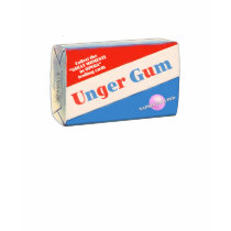 Unger Gum t-shirt by teebag Unger Gum t-shirt