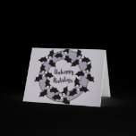 Unhappy Holiday Wreath Greeting Card