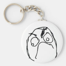 Unhappy Troll Key Chain