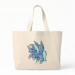 Uni Blue Canvas Bag